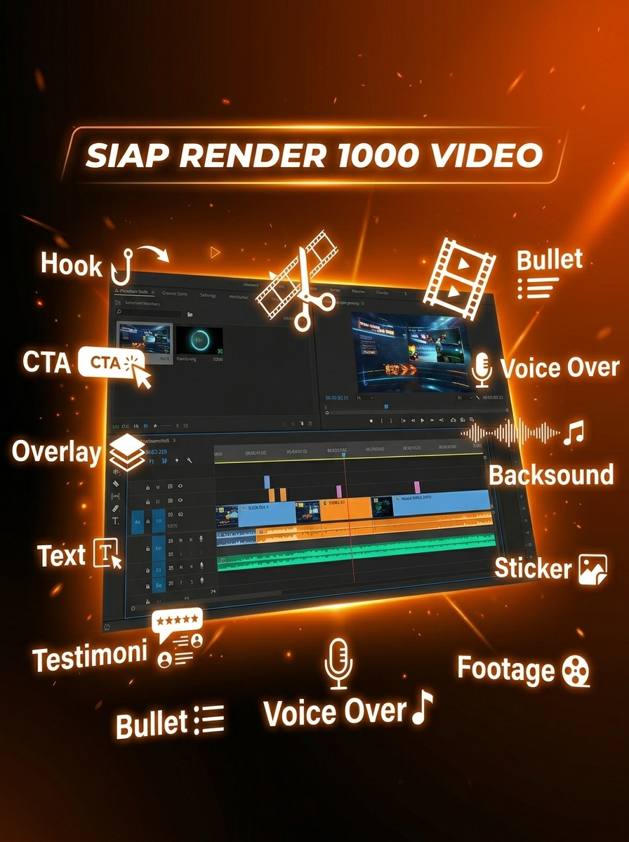 Siap Bantu Render Video